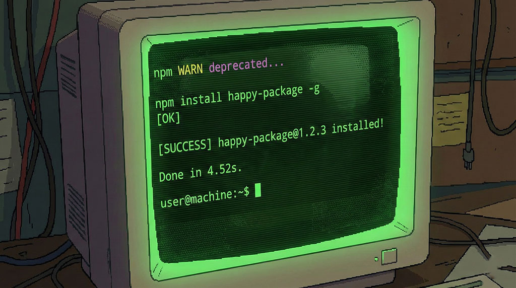 Pantalla de ordenador mostrando una terminal